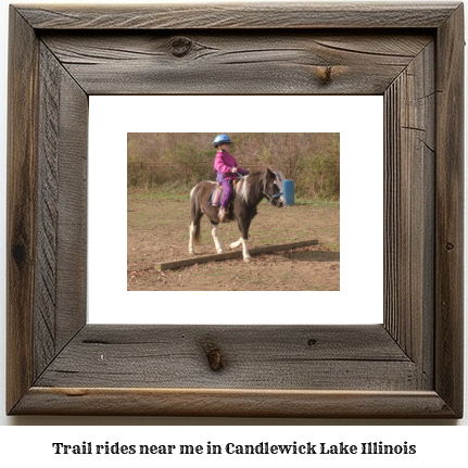 trail rides near me in Candlewick Lake, Illinois